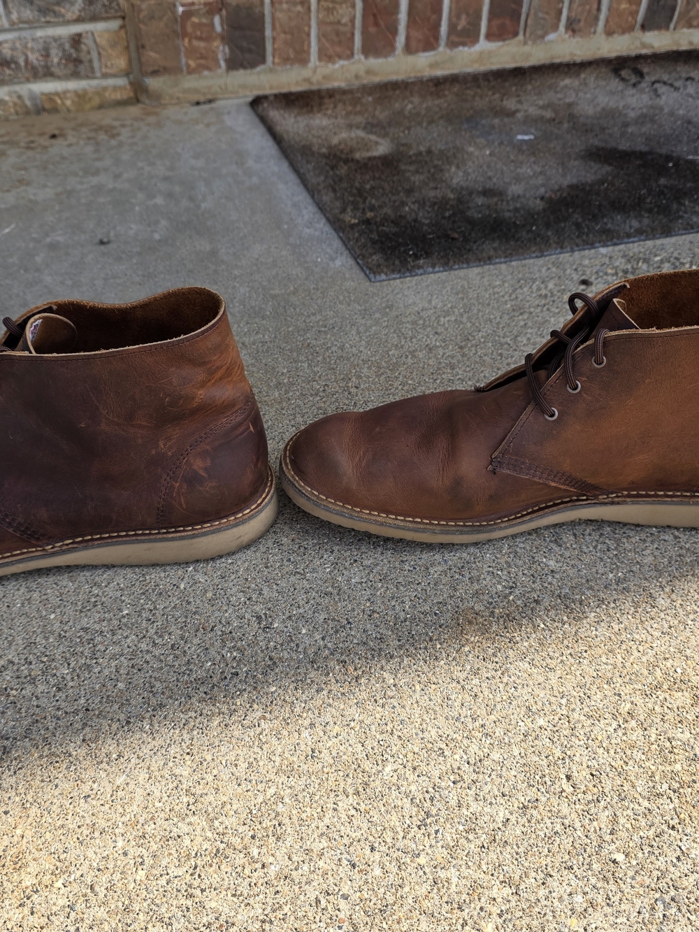 Red Wing Weekender Chukka In Copper Leather - Men's 13 / 3622 - Picture 5 of 9